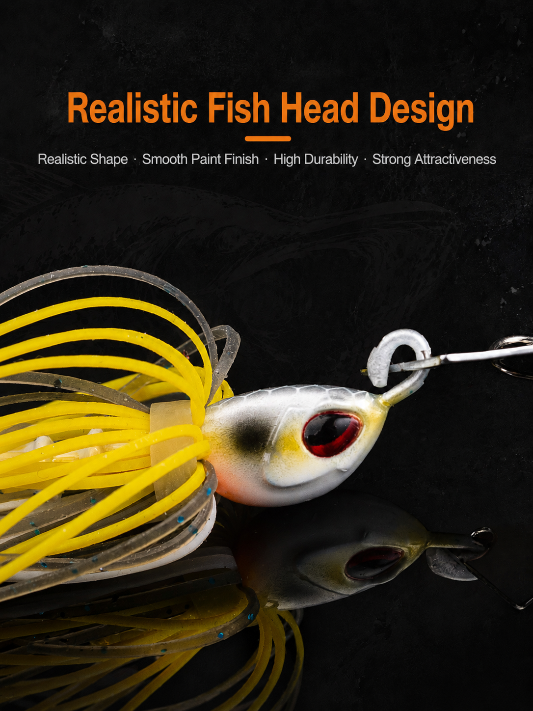 Spinnerbait Lure Set Silicone  - Fishing Lure Blade Bait 리뷰 및 가격