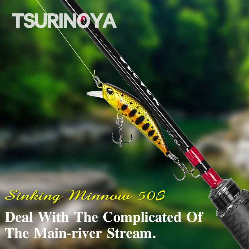 TSURINOYA Sinking Minnow Mini  - Fishing Lure Crankbait 리뷰 및 가격