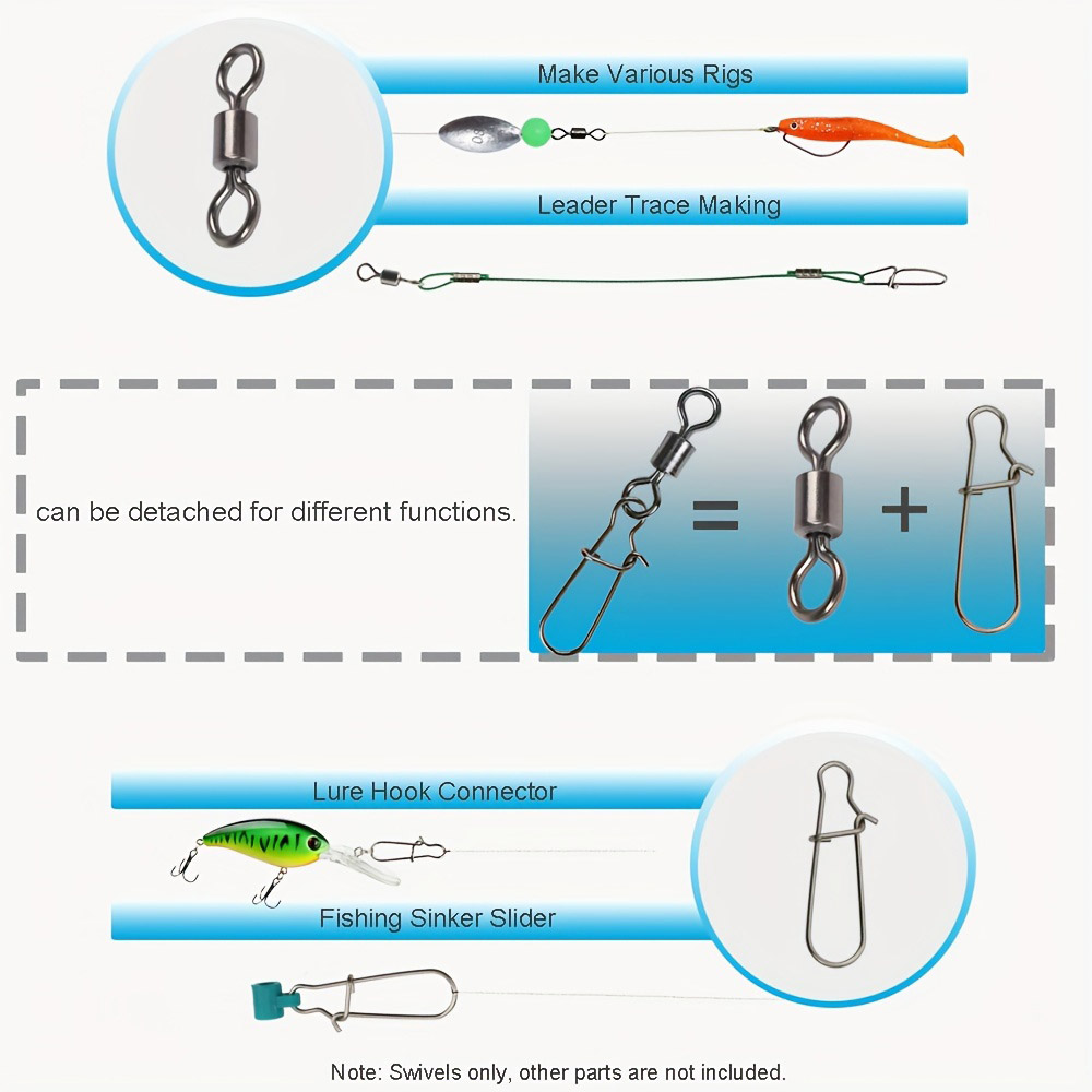 95/210 PCS Set Fishing Connect - Fishing Lure Accessories 리뷰 및 가격