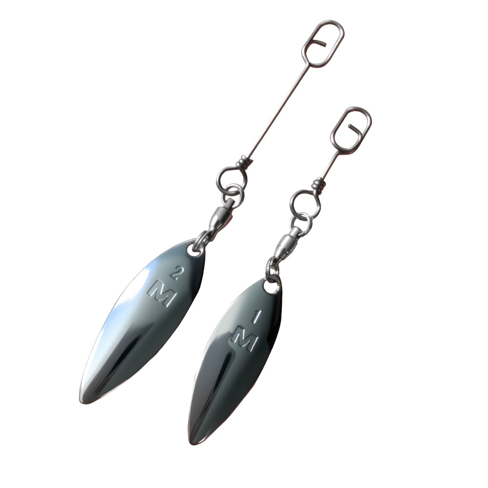 10pcs Willowleaf Blades Spinne - Fishing Lure Buzzbait 리뷰 및 가격