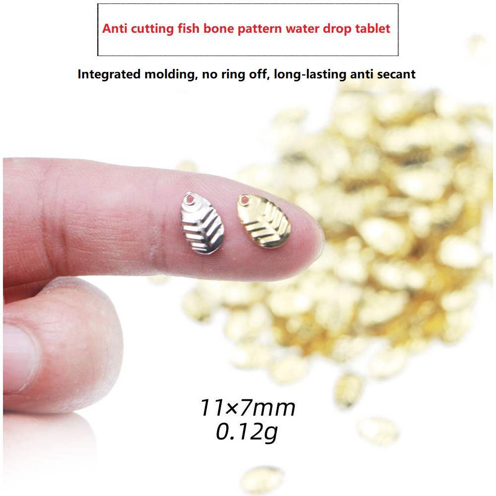 50Pcs/lot DIY Fishing Spinner  - Fishing Lure Spoon 리뷰 및 가격