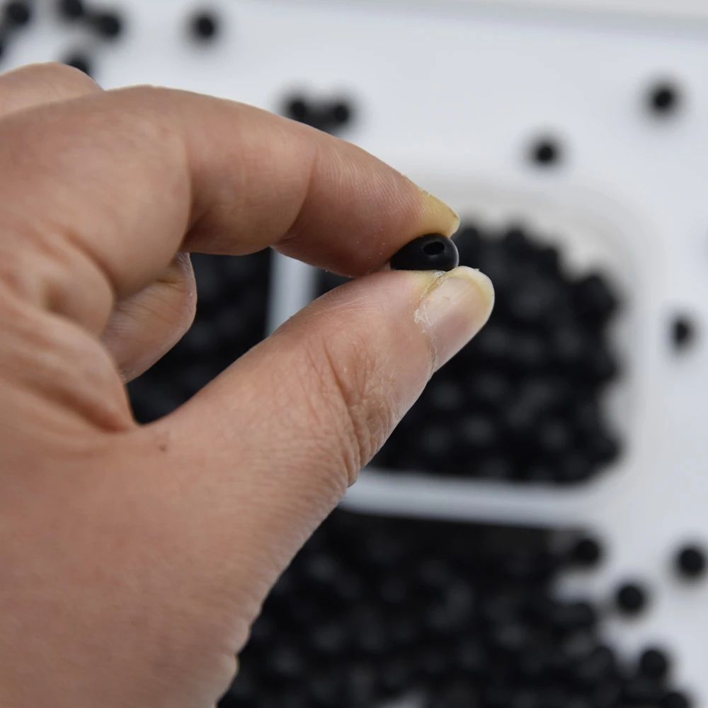 100pcs/lot Fishing Beads Space - Fishing Lure Soft Plastic 리뷰 및 가격