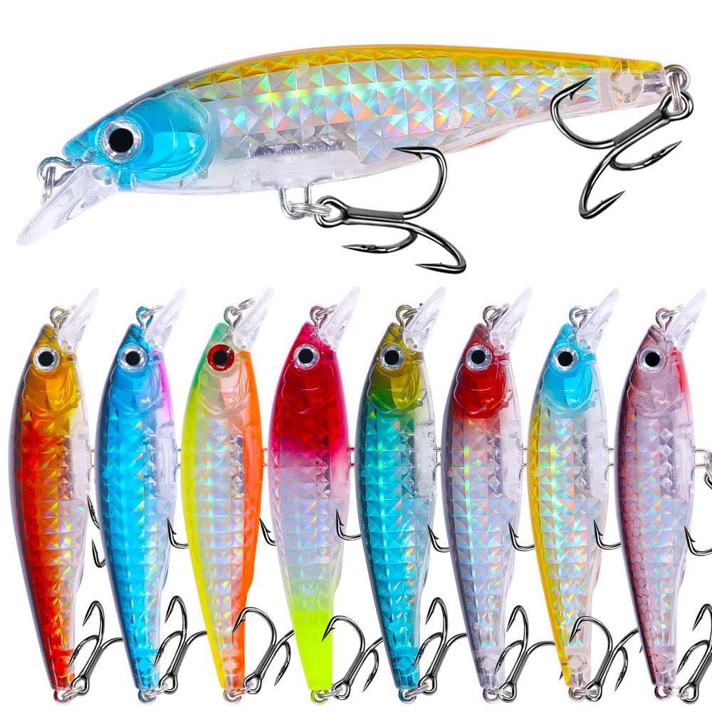 1pc Minnow fishing lure set 9c - Fishing Lure Jerkbait 리뷰 및 가격