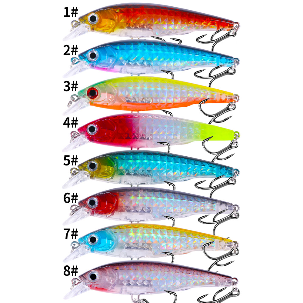 1pc Minnow fishing lure set 9c - Fishing Lure Jerkbait 리뷰 및 가격