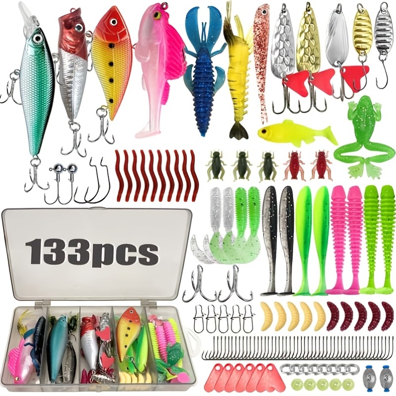 133Pcs Premium Fishing Lures T - Fishing Lure Jig 리뷰 및 가격