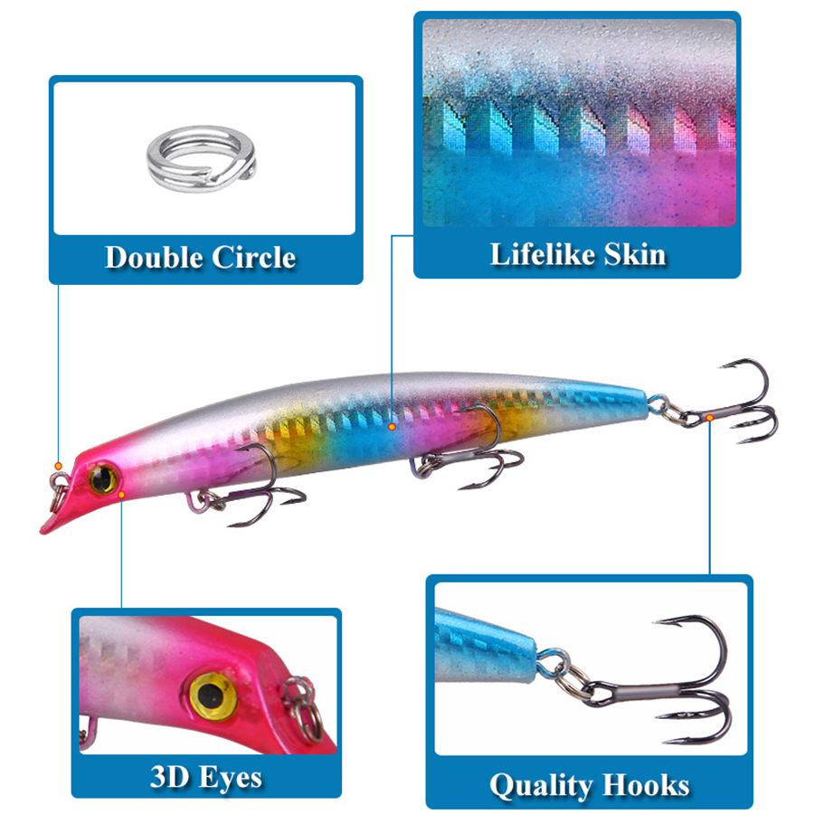 6pcs Crankbaits Fishing Lures  - Fishing Lure Popper 리뷰 및 가격