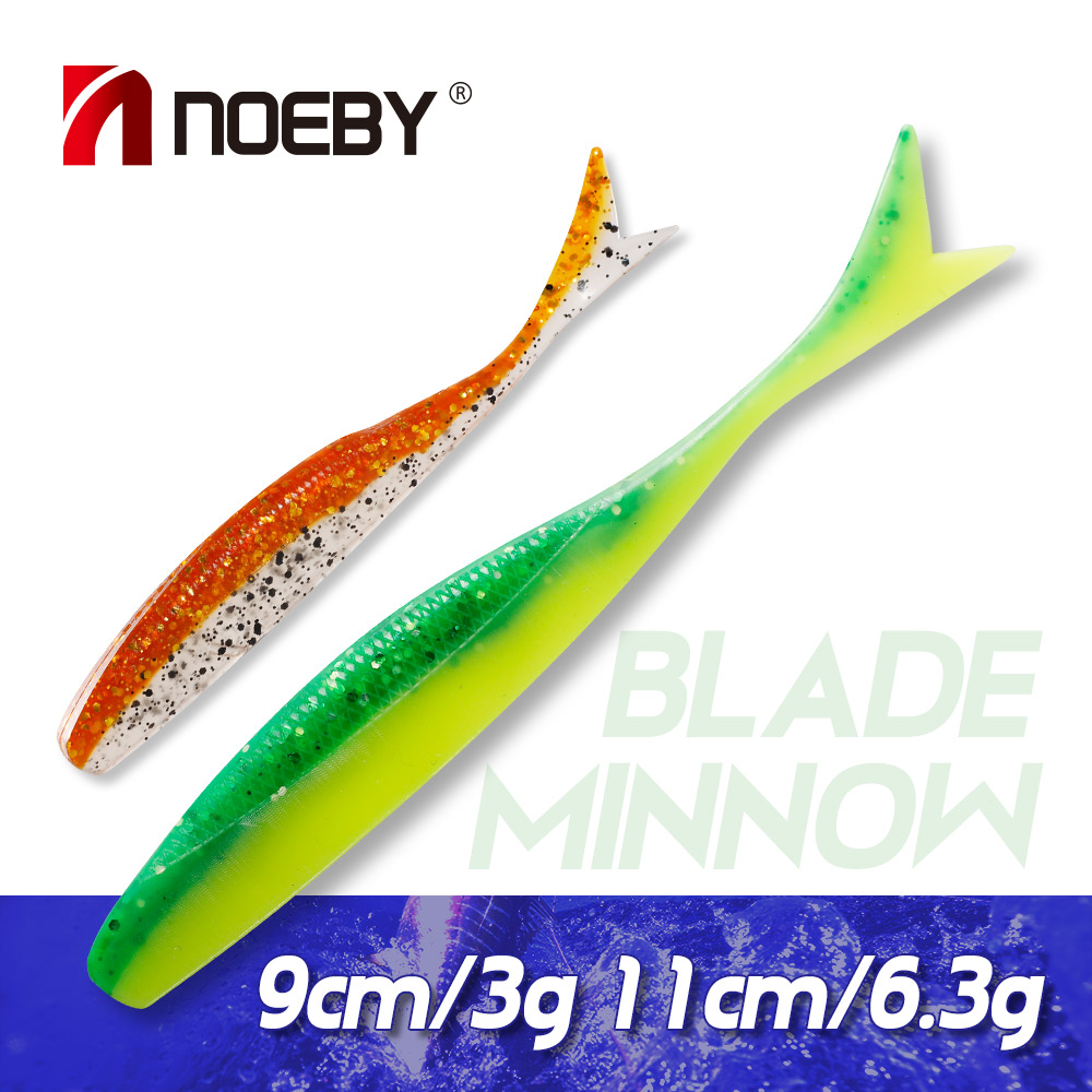 NOEBY Soft Lure Blade Minnow 9 - Fishing Lure Blade Bait 리뷰 및 가격