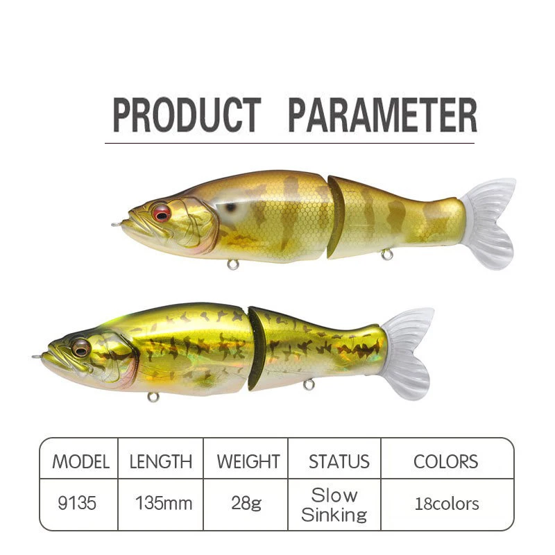 Swimbait Fishing Lure 135mm 31 - Fishing Lure Buzzbait 리뷰 및 가격
