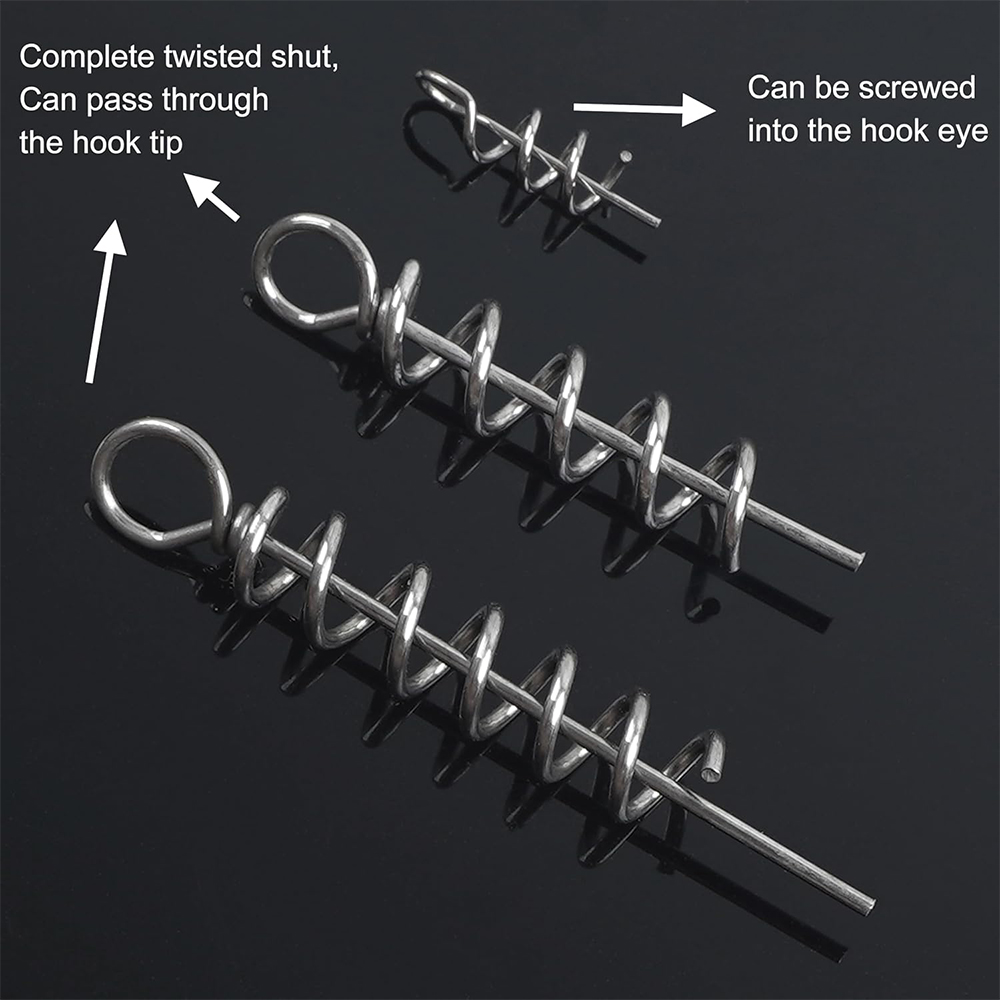 50Pcs Spring Twist Lock Fishin - Fishing Lure Crankbait 리뷰 및 가격
