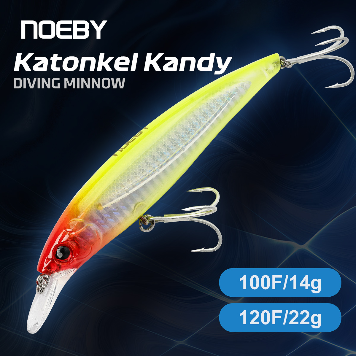 NOEBY Minnow Fishing Lure 100m - Fishing Lure Jerkbait 리뷰 및 가격