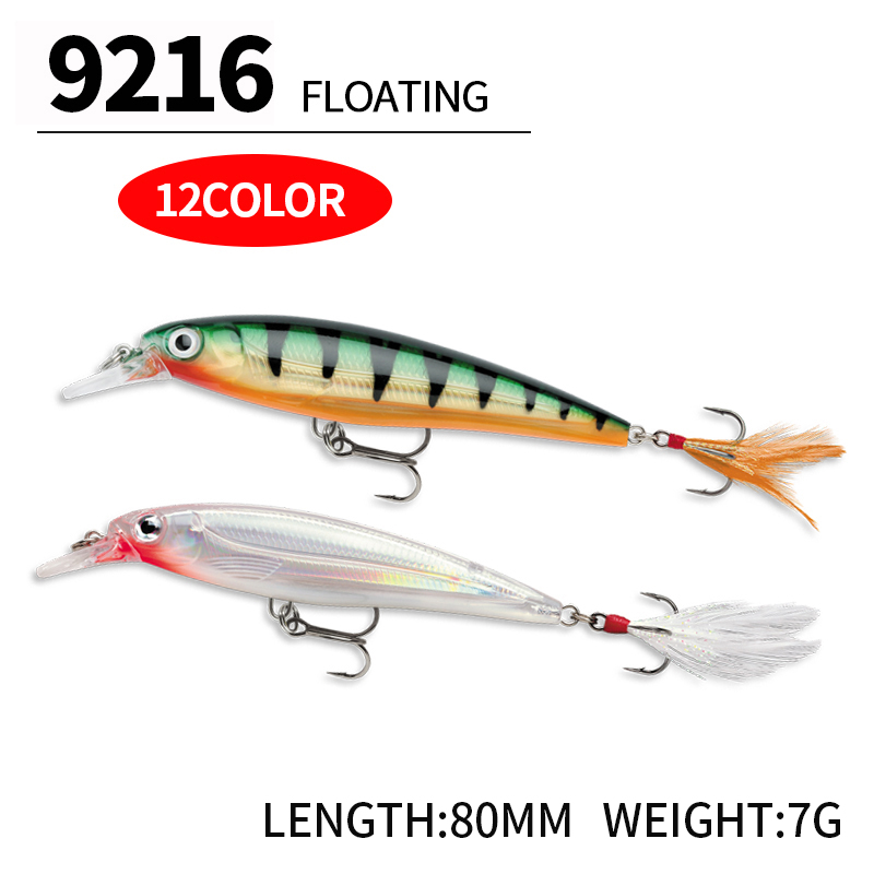 Floating Minnow Fishing Lures  - Fishing Lure Jerkbait 리뷰 및 가격
