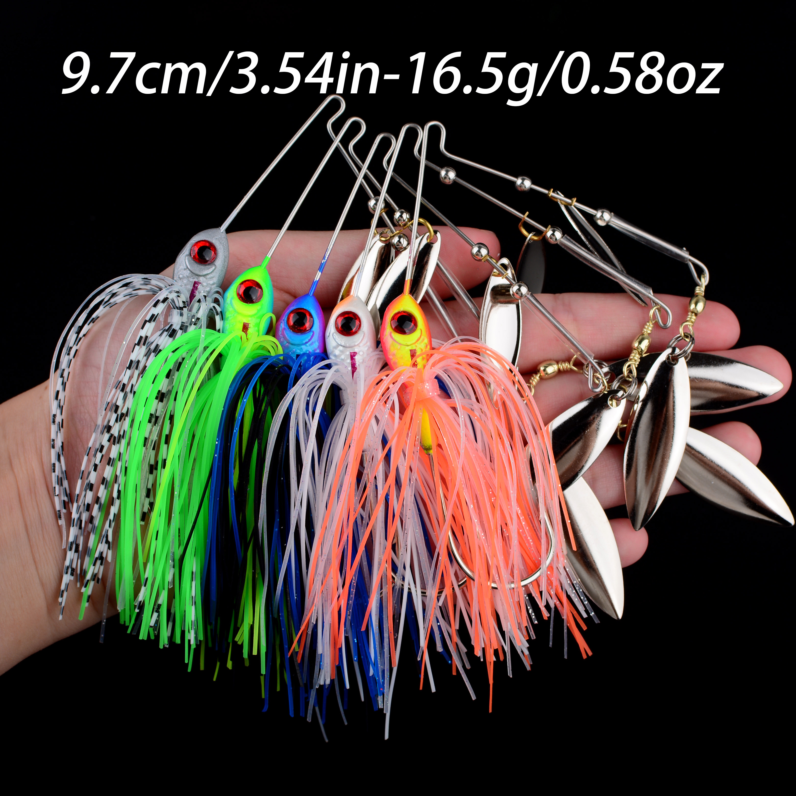 1PC 16.5G/21G spinner bait fis - Fishing Lure Blade Bait 리뷰 및 가격