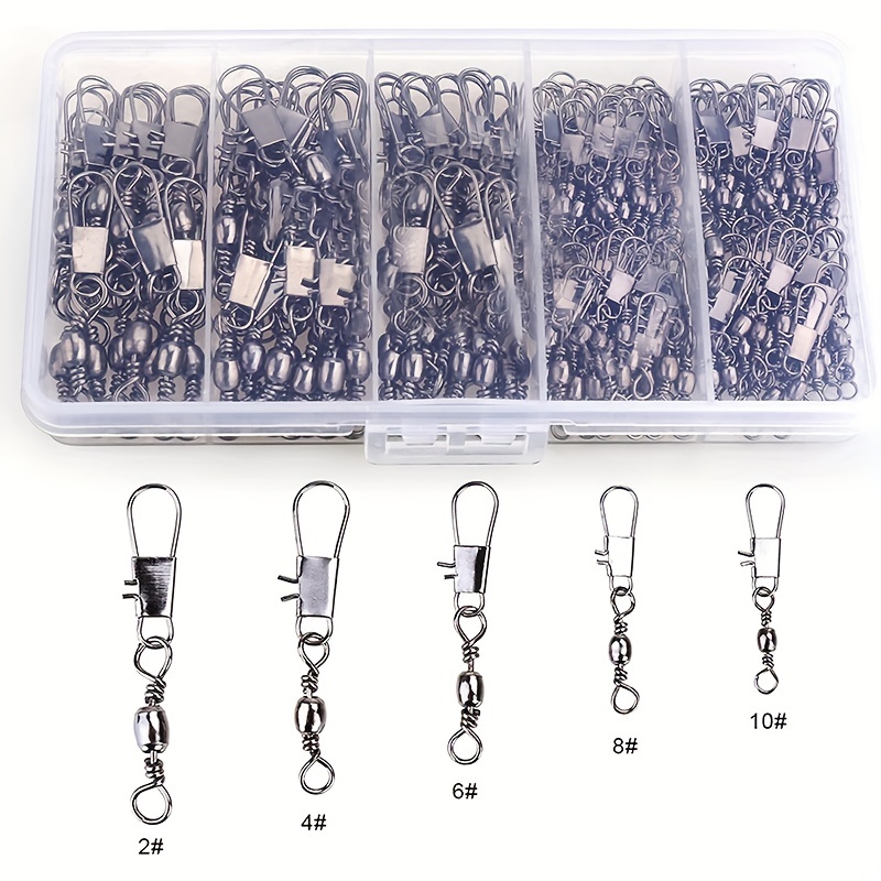 50/200pcs Barrel Snap Swivel F - Fishing Lure Accessories 리뷰 및 가격
